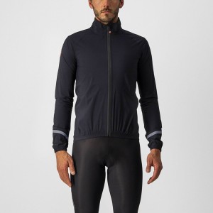 Black Men Castelli EMERGENCY 2 RAIN Protection | UNQZ96273