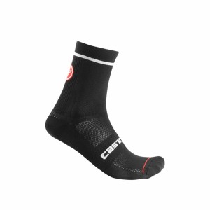 Black Men Castelli ENTRATA 13 Socks | FUKD78243