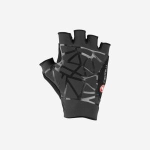 Black Men Castelli ICON RACE Gloves | CEXV37609