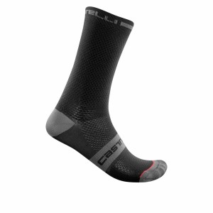 Black Men Castelli SUPERLEGGERA T 18 Socks | VCMY56103