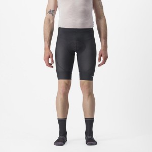 Black Men Castelli TRAIL LINER Shorts | FYHW74821