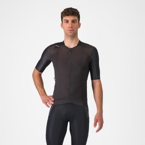 Black Men Castelli UNLIMITED PRO Jersey | TQDL41670