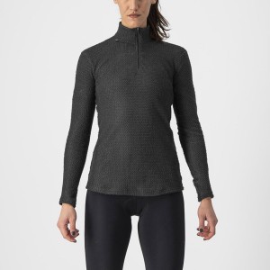 Black Women Castelli COLD DAYS W 2nd LAYER Base Layer | VRTH02815