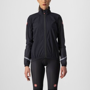 Black Women Castelli EMERGENCY 2 W RAIN Protection | EYRF21038