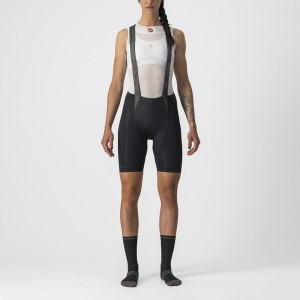 Black Women Castelli FREE AERO RC W Bib Shorts | XSDP23194