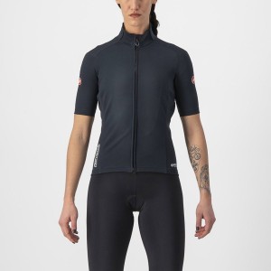 Black Women Castelli PERFETTO RoS 2W WIND Jackets | YGJQ49870