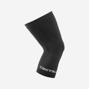 Black Women Castelli PRO SEAMLESS KNEE WARMER Leg Warmer | MHSQ73950