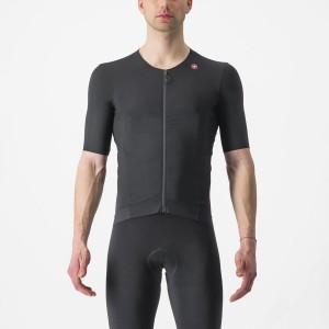 Black / Black Men Castelli PREMIO Jersey | JPCO28461