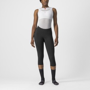 Black / Black Women Castelli VELOCISSIMA 3 KNICKER Leggings | RZVB52063