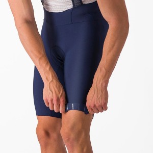 Blue Men Castelli ESPRESSO Bib Shorts | XFAW47182