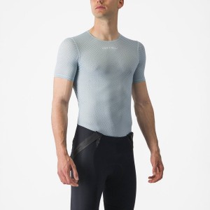 Blue Men Castelli PRO MESH 2.0 SHORT SLEEVE Base Layer | BUNY53420