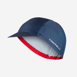 Blue Men Castelli ROSSO CORSA 2 Cap | FKLR29607