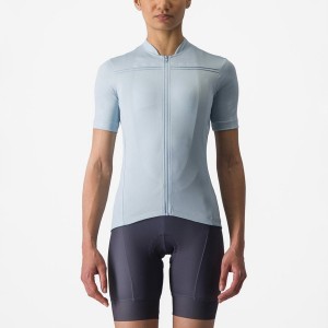 Blue Women Castelli ANIMA 4 Jersey | AVCN23068