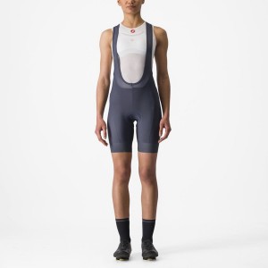 Blue Women Castelli PRIMA Bib Shorts | RHOG17438