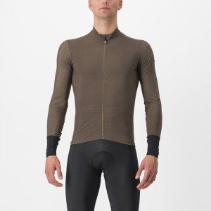 Brown Men Castelli FLIGHT AIR Jersey | MZHD47295