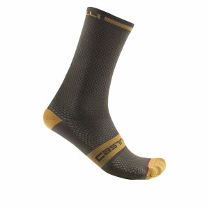 Deep Green Men Castelli SUPERLEGGERA T 18 Socks | FUPM14702