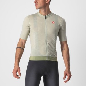 Green Men Castelli ESSENZA Jersey | SZJL72598