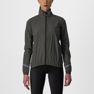 Green Women Castelli EMERGENCY 2 W RAIN Protection | TWAO32641