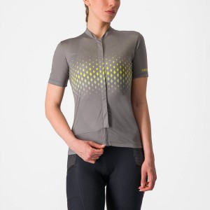 Grey Women Castelli UNLIMITED SENTIERO 3 Jersey | ZWXC65213