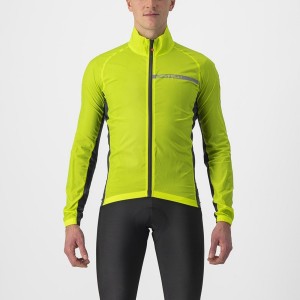 Light Green / Dark Grey Men Castelli SQUADRA STRETCH Protection | MTIO04986