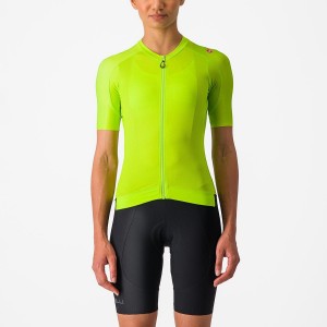 Light Green / Deep Green Women Castelli ESPRESSO W Jersey | SOZQ81035