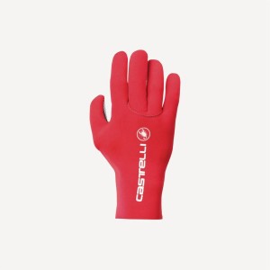 Red Men Castelli DILUVIO C Gloves | ZMXL73482