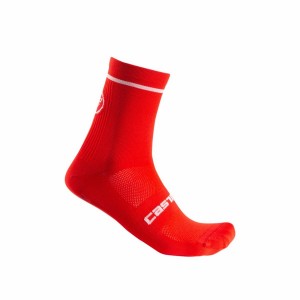 Red Men Castelli ENTRATA 13 Socks | SOVF08329