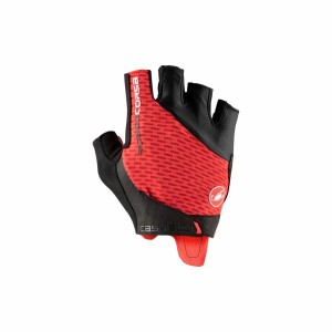 Red Men Castelli ROSSO CORSA PRO V Gloves | YDTU93862