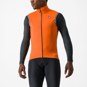 Red Orange Men Castelli PERFETTO RoS 2 Vest | PZCF40975