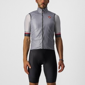 Silver Grey Men Castelli ARIA Vest | SOXW95068