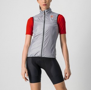 Silver Grey Women Castelli ARIA W Vest | JKEO87960