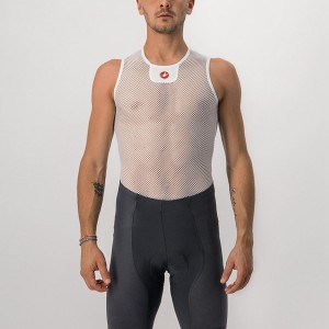 White Men Castelli CORE MESH 3 SLEEVELESS Base Layer | BUNY20315