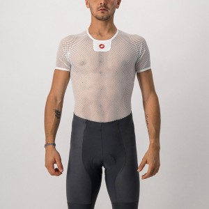 White Men Castelli CORE MESH 3 SS Base Layer | HJIQ64307