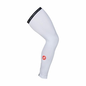 White Men Castelli UPF 50 + LIGHT LEG SLEEVES Leg Warmer | TILA81045