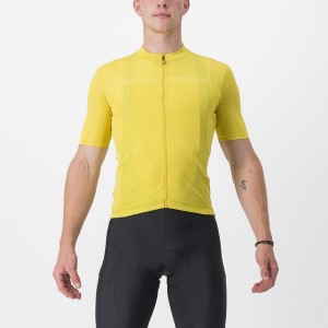 Yellow Men Castelli CLASSIFICA Jersey | YJVH30819