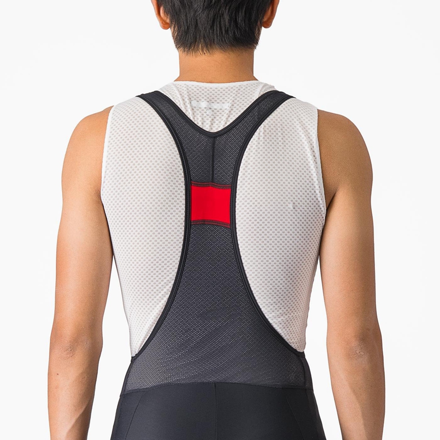 Black Men Castelli ENTRATA 2 Bib Shorts | LMHC31697