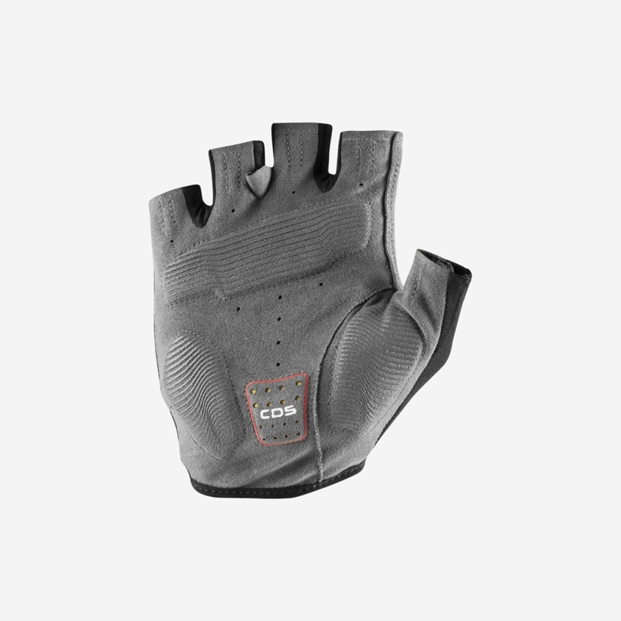 Black Men Castelli ENTRATA V Gloves | SOIE01642