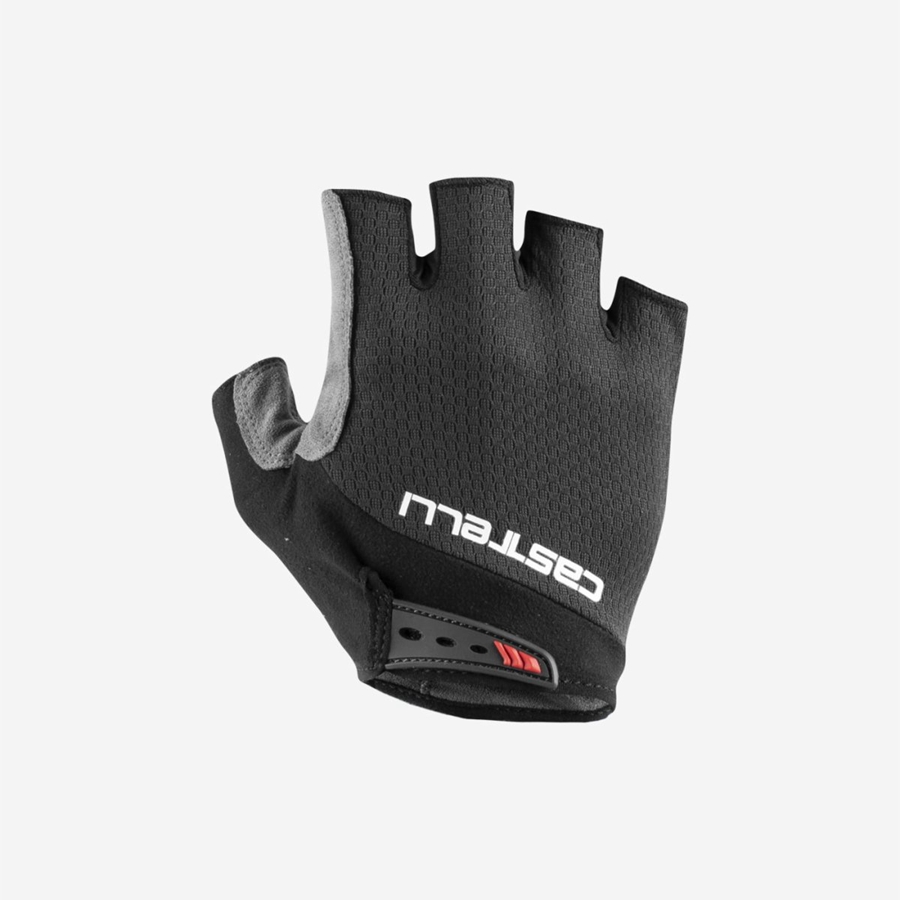 Black Men Castelli ENTRATA V Gloves | SOIE01642