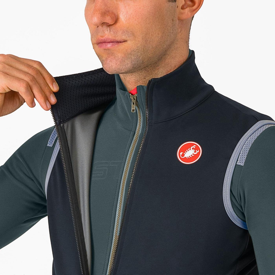 Black Men Castelli PERFETTO RoS 2 Vest | UHGR51349