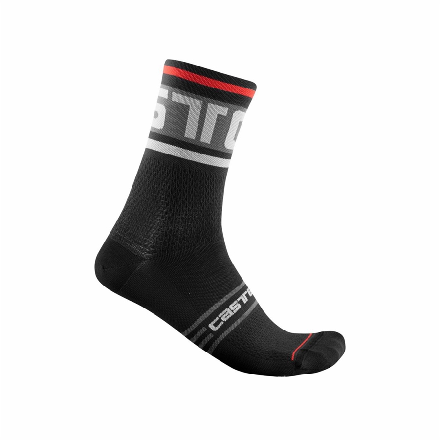 Black Men Castelli PROLOGO 15 Socks | VLBW94857