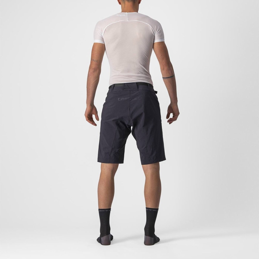 Black Men Castelli UNLIMITED TRAILGY Shorts | RTVA30187