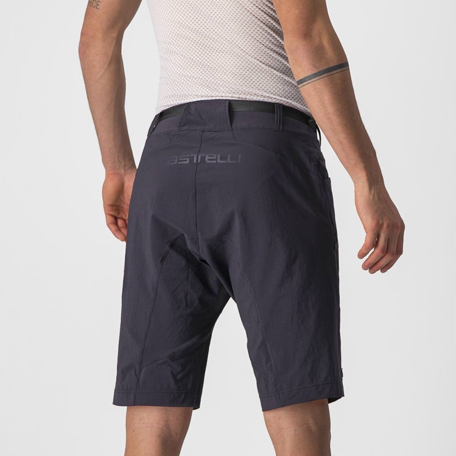 Black Men Castelli UNLIMITED TRAILGY Shorts | RTVA30187