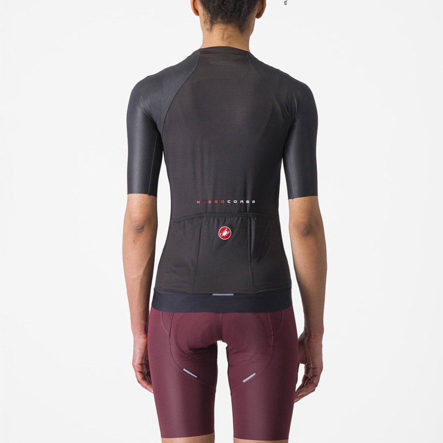 Black Women Castelli AERO PRO 7.0 W Jersey | MFQU16052