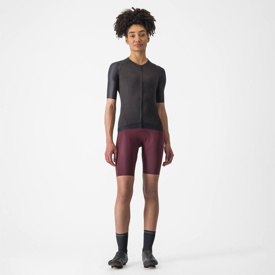 Black Women Castelli AERO PRO 7.0 W Jersey | MFQU16052