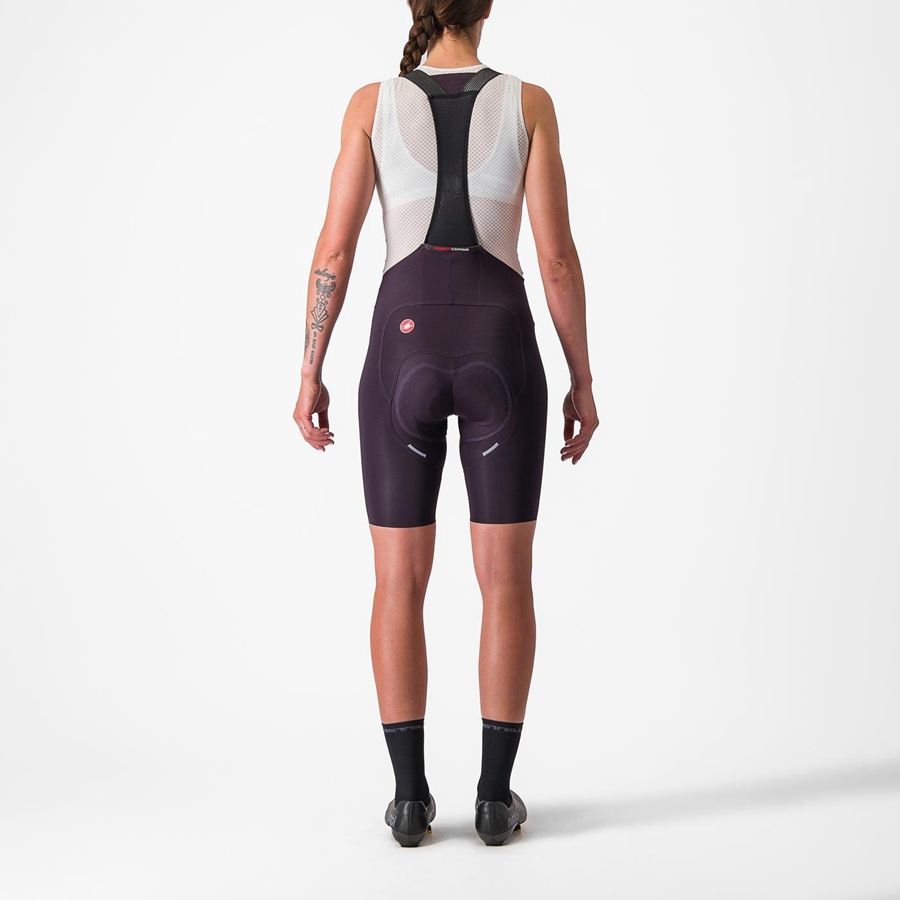 Black Women Castelli FREE AERO RC W Bib Shorts | NTRY34590