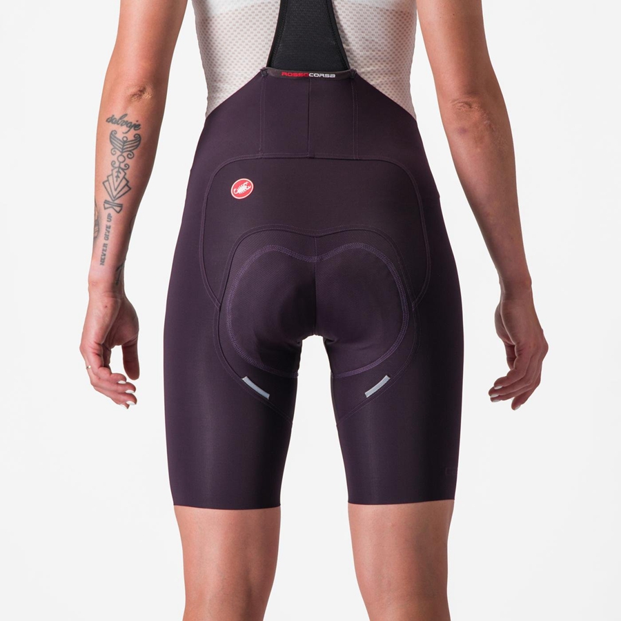 Black Women Castelli FREE AERO RC W Bib Shorts | NTRY34590