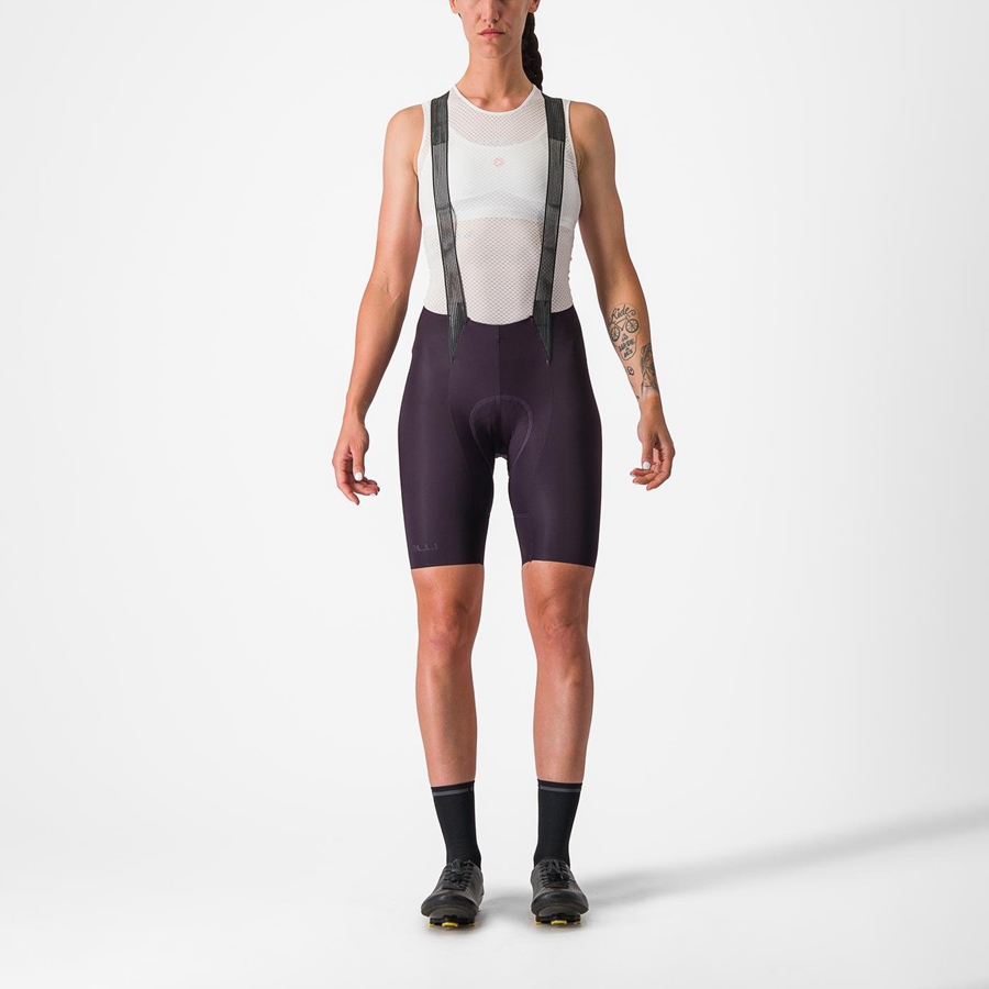 Black Women Castelli FREE AERO RC W Bib Shorts | NTRY34590