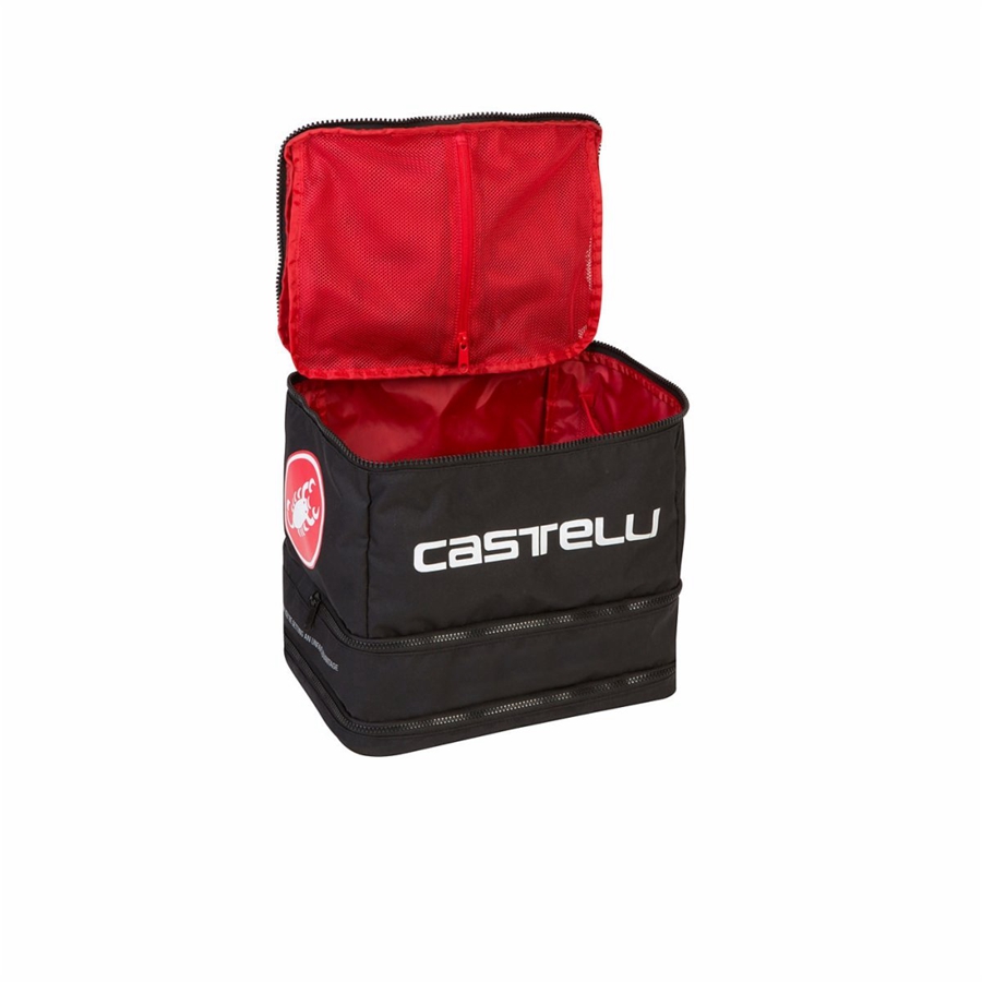 Black Women Castelli RACE RAIN Bags | LAWI23046