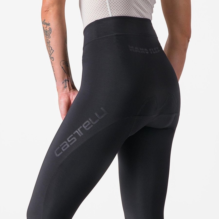 Black Women Castelli TUTTO NANO W Leggings | NIBJ95268