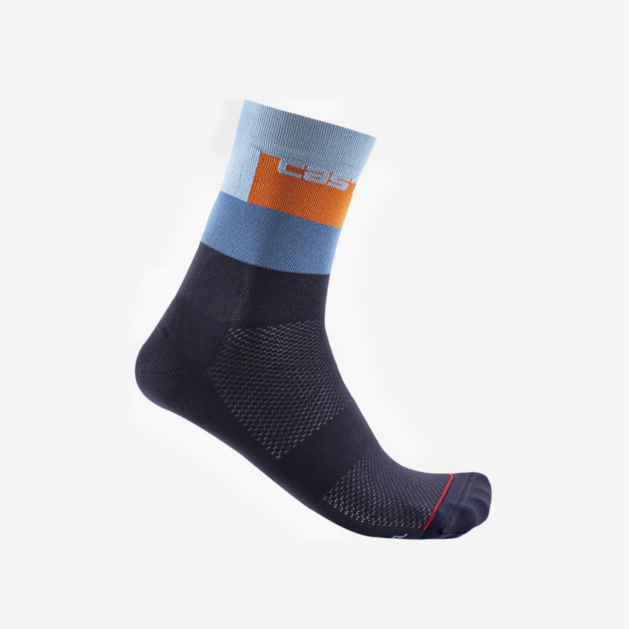 Blue Men Castelli BLOCCO 15 Socks | XWYH67903